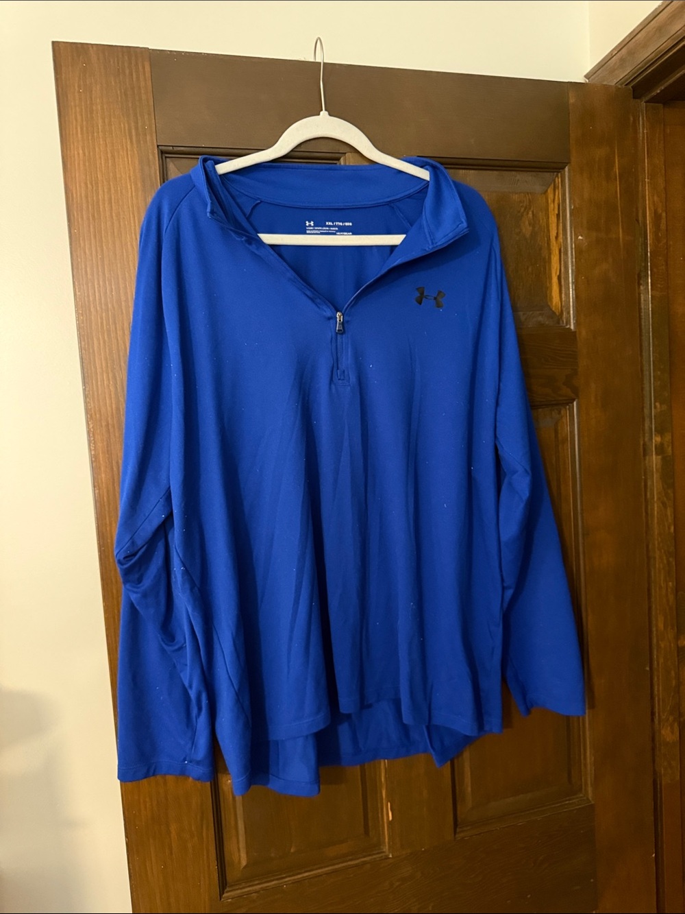 Under Armour Blue Half-Zip Performance Pullover